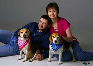 Author Tim Glass and Family